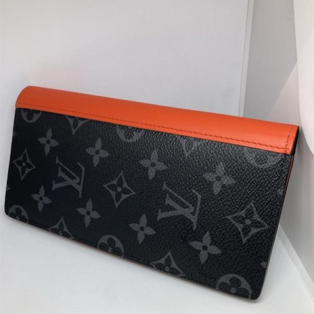 ルイヴィトン　ポルトフォイユ　ブラザ ルイヴィトンポルトフォイユ ブラザ 白/水色 メンズ