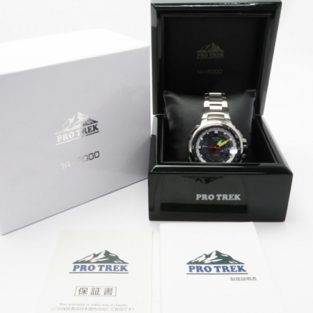 プロトレック マナスル(PWX-8000T-7JR) - 腕時計(アナログ)