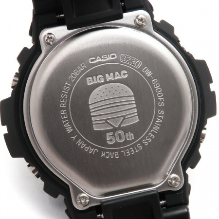 日本正規品 CASIO／G-SHOCK DW-6900FS／ビッグマック50th記念／1，000 ...